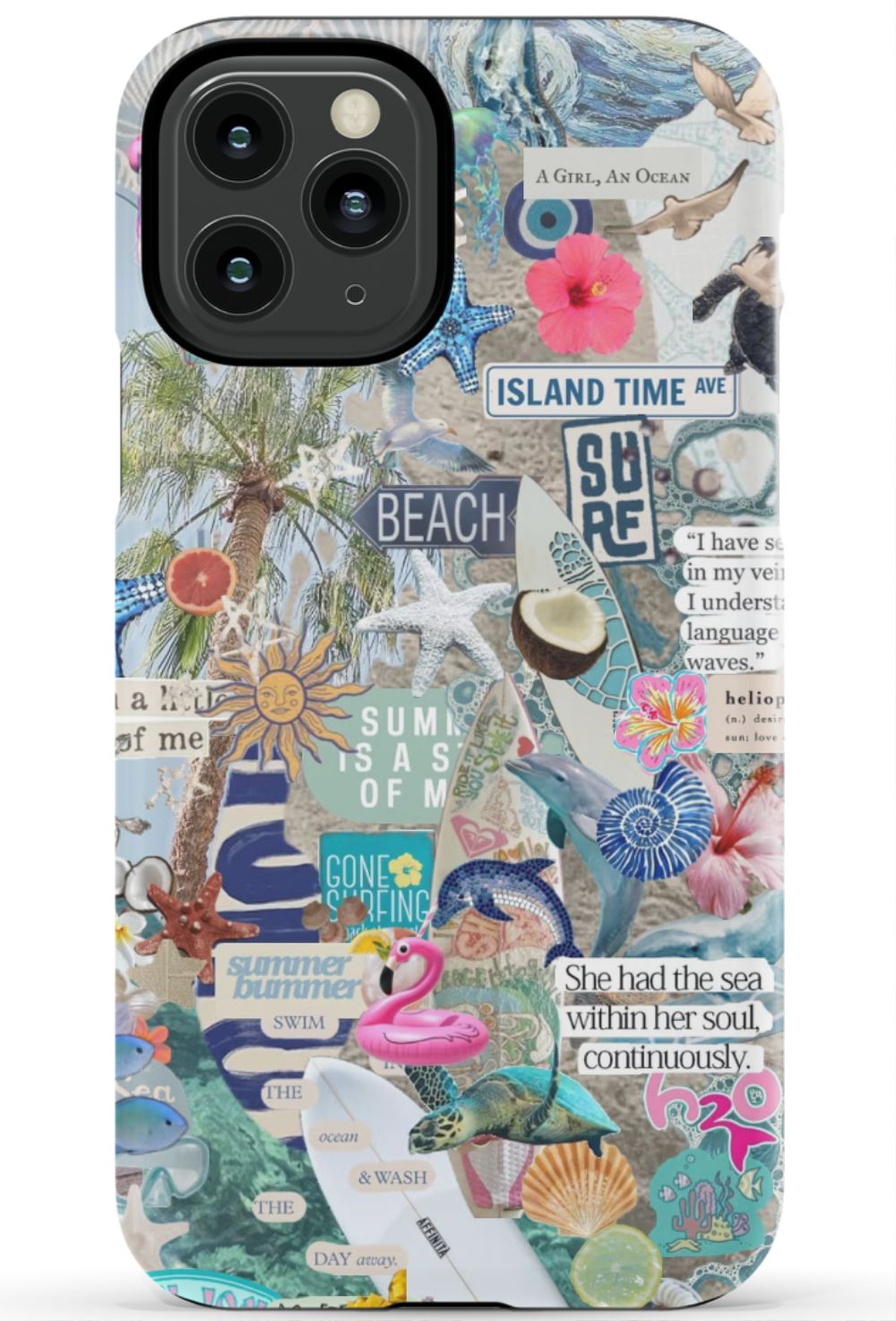 Summer Collage Phone Case