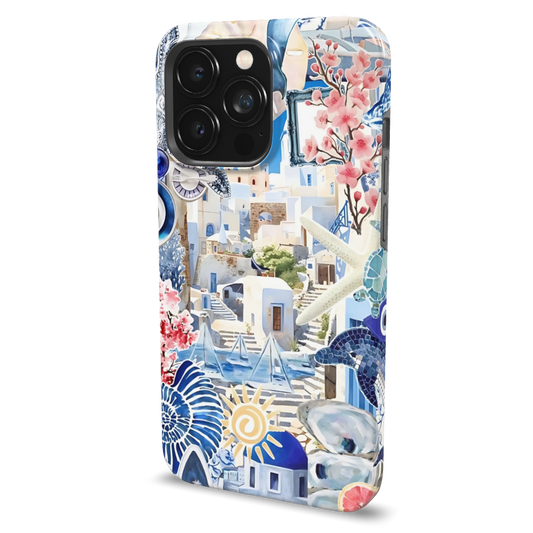 Greece Summer Collage Phone Case