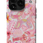 Pink Preppy Collage Phone Case