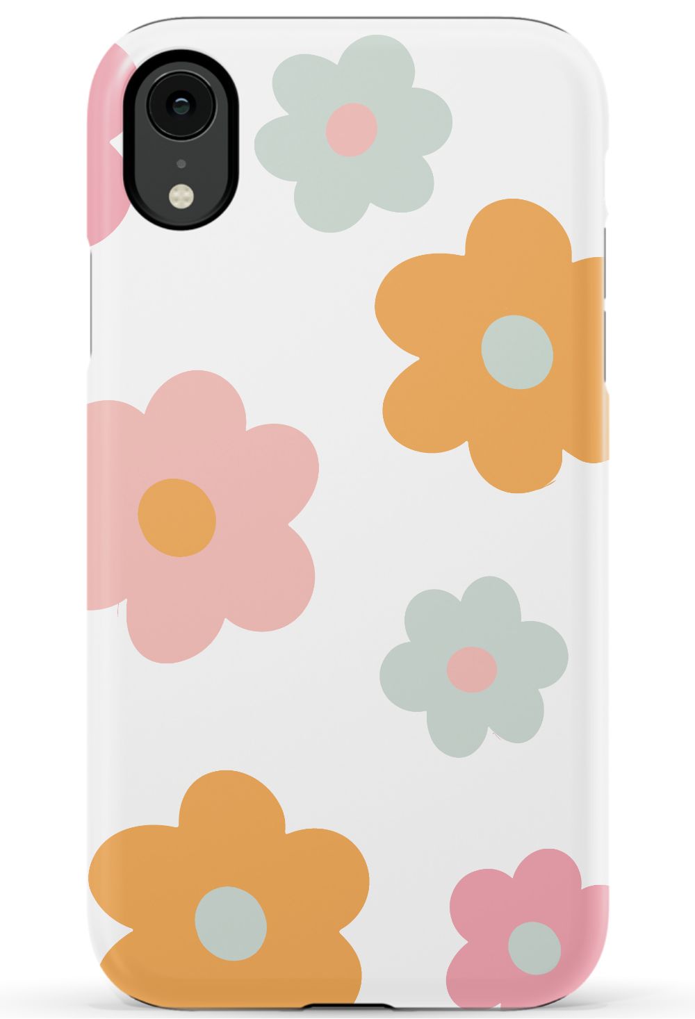 Colorful Retro Flowers