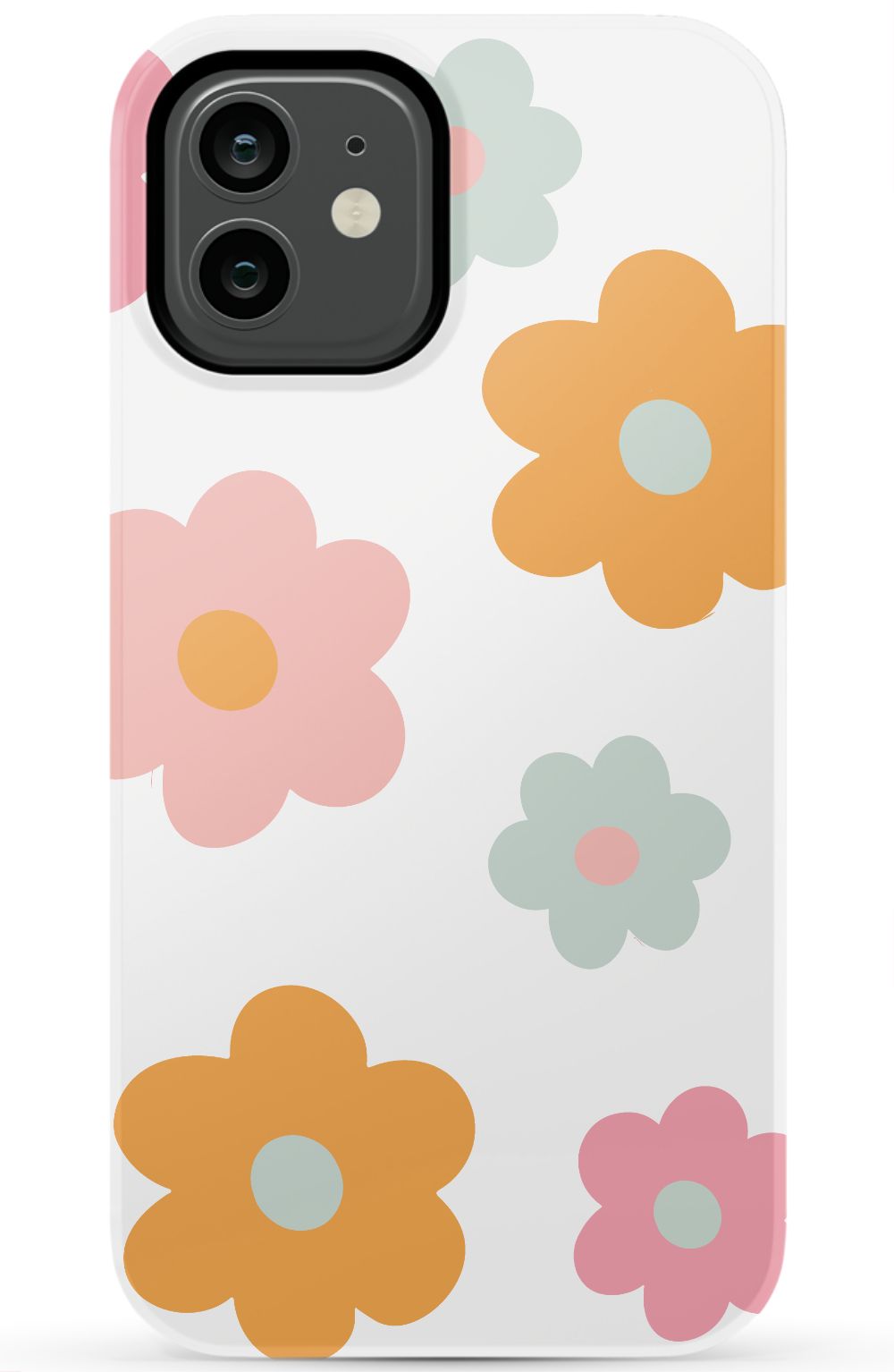 Colorful Retro Flowers