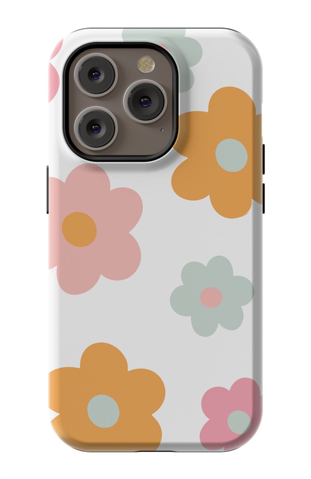 Colorful Retro Flowers