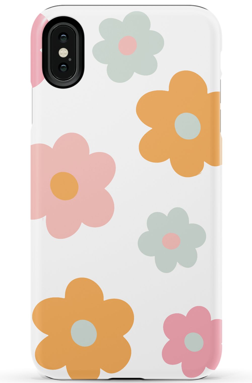 Colorful Retro Flowers