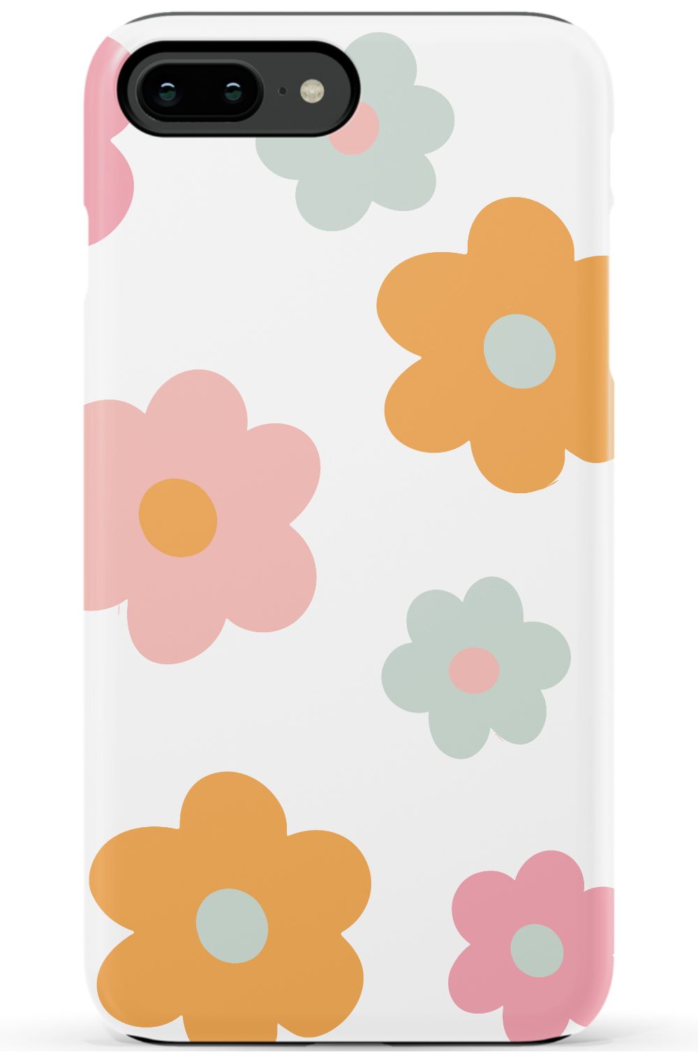 Colorful Retro Flowers