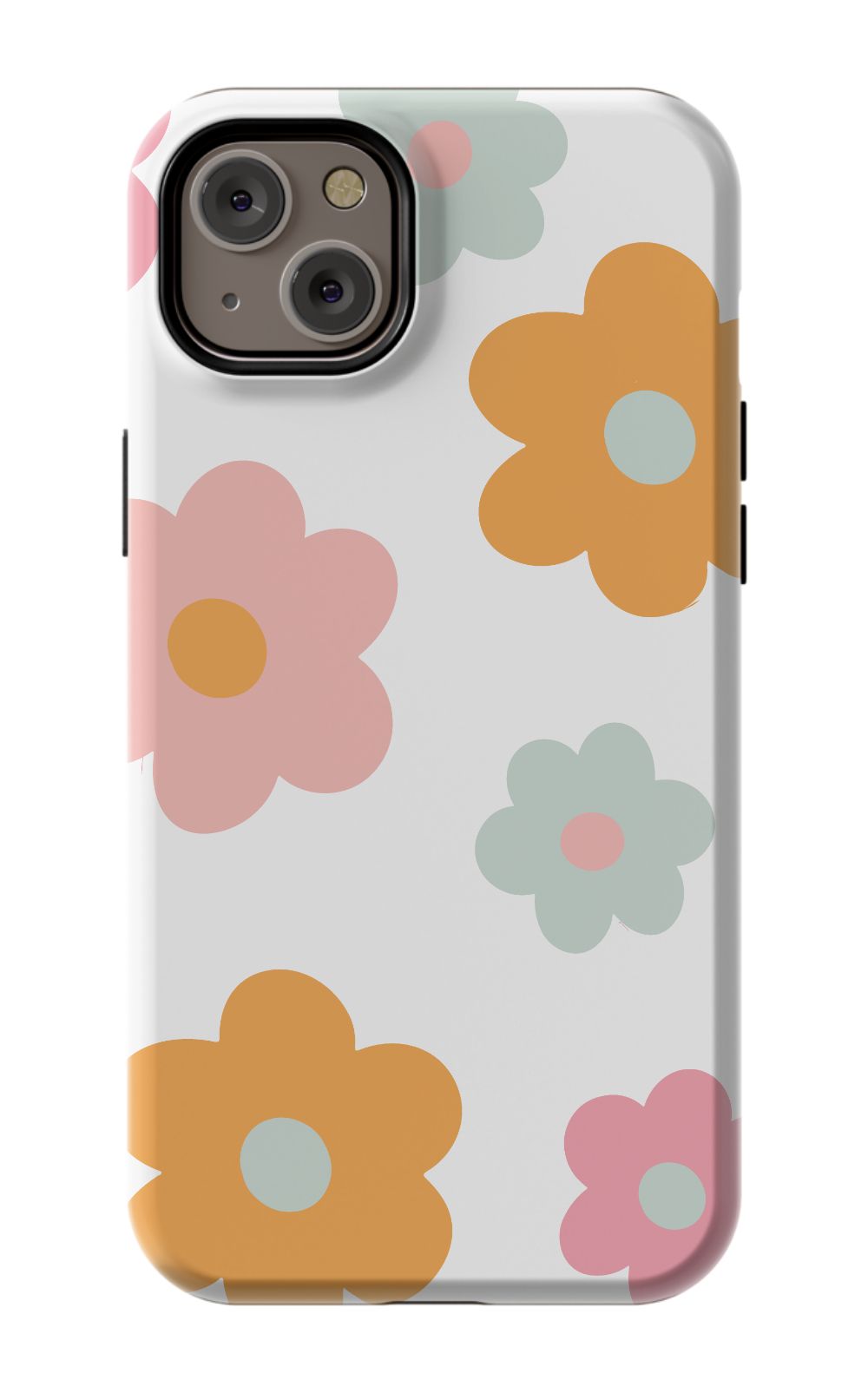 Colorful Retro Flowers