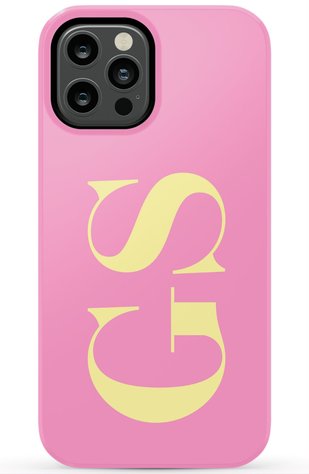 Pink Lemonade Initials