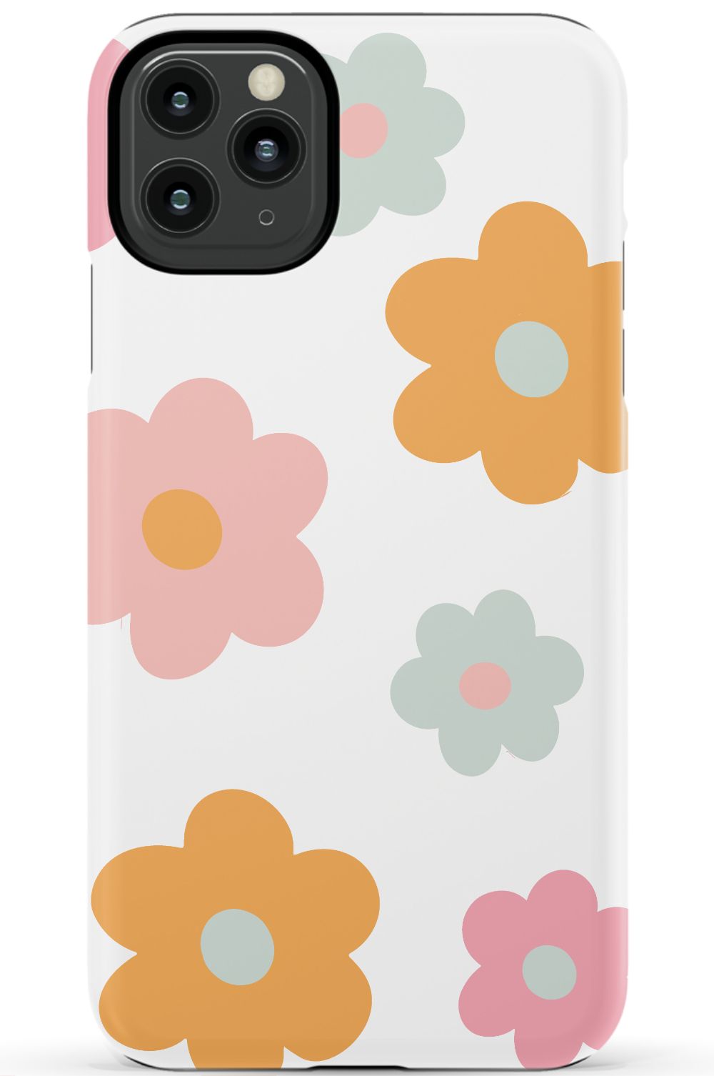 Colorful Retro Flowers