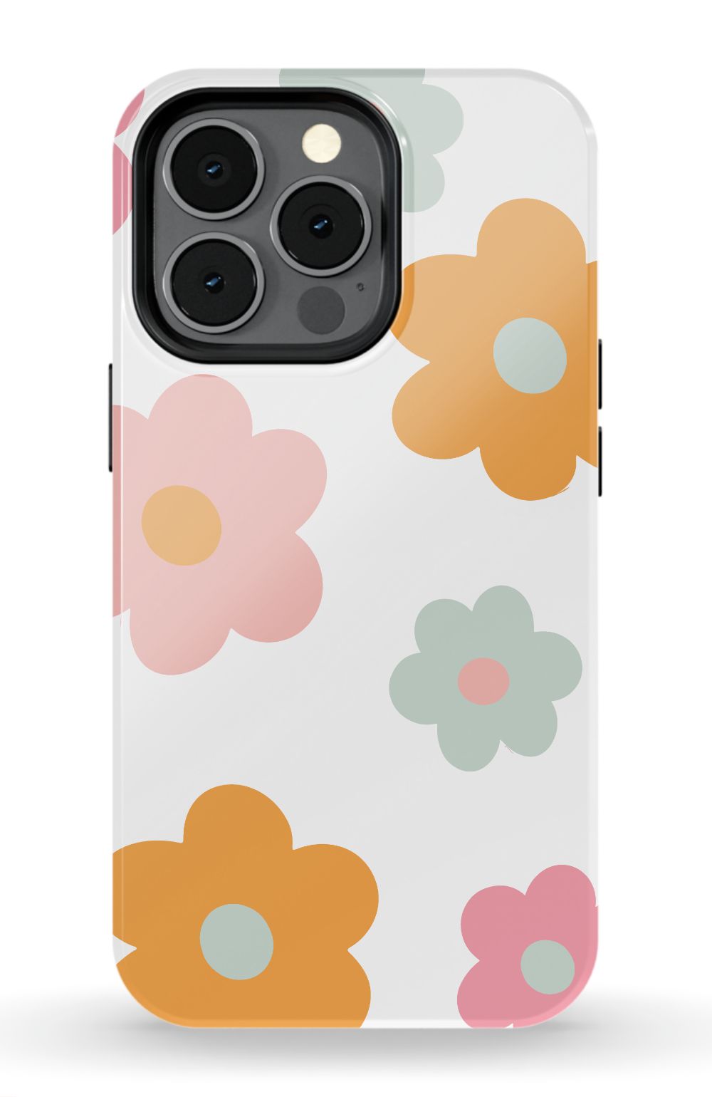 Colorful Retro Flowers