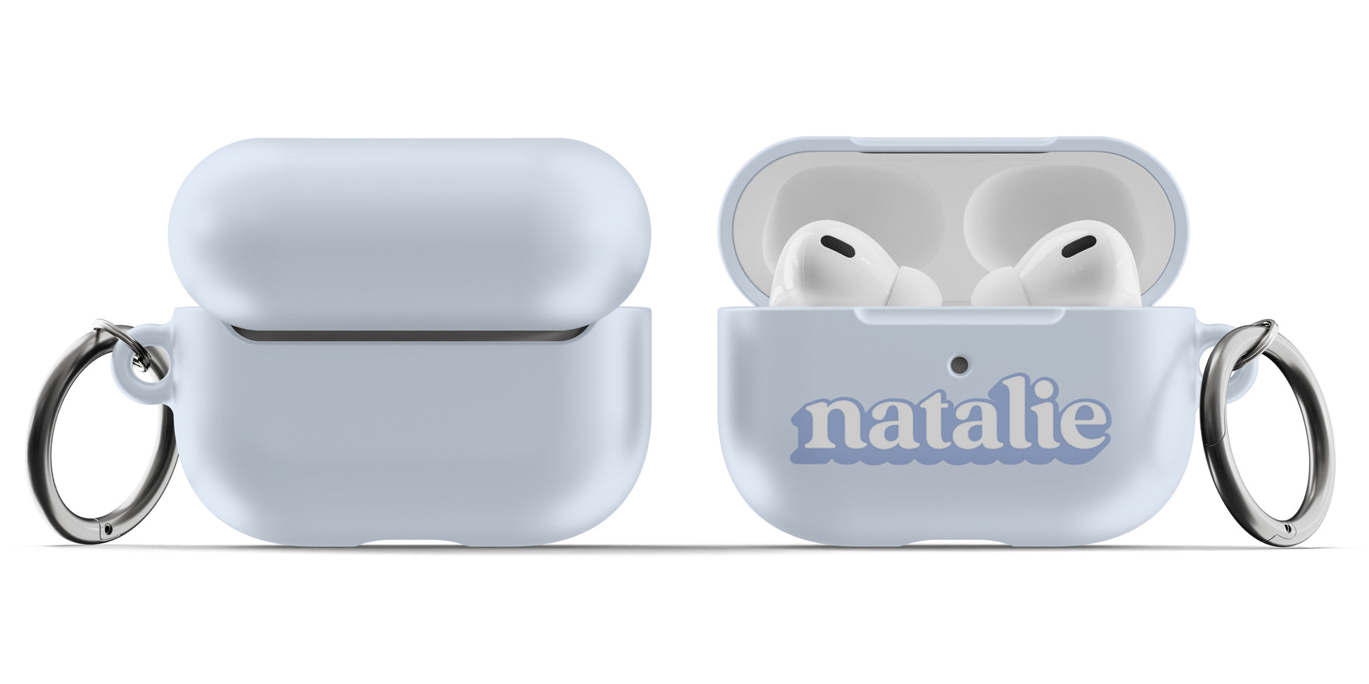 Baby Blue Retro Airpod Case - daziecases