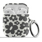 Black Retro Flowers Airpod Case - daziecases