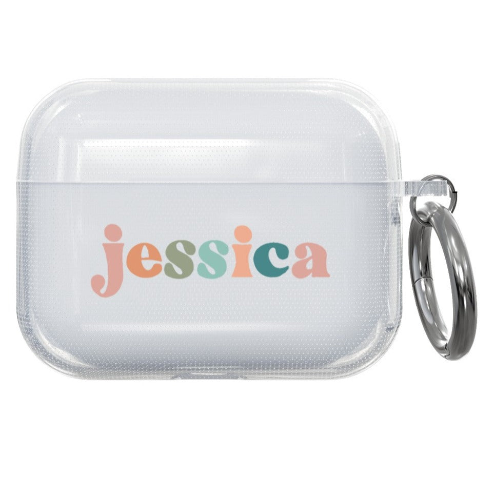 Retro Airpod Case Transparent - daziecases