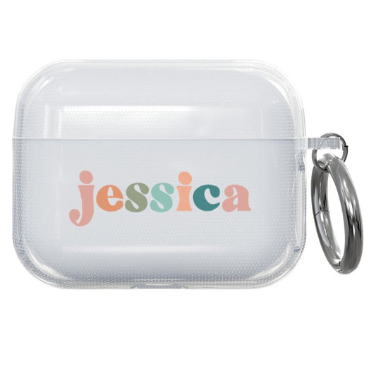 Retro Airpod Case Transparent - daziecases