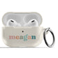 Boho Retro Airpod Case Personalized