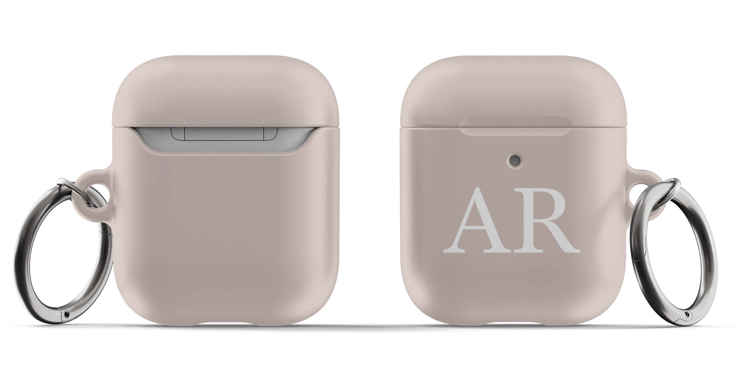 Nude Initials Airpod Case - daziecases