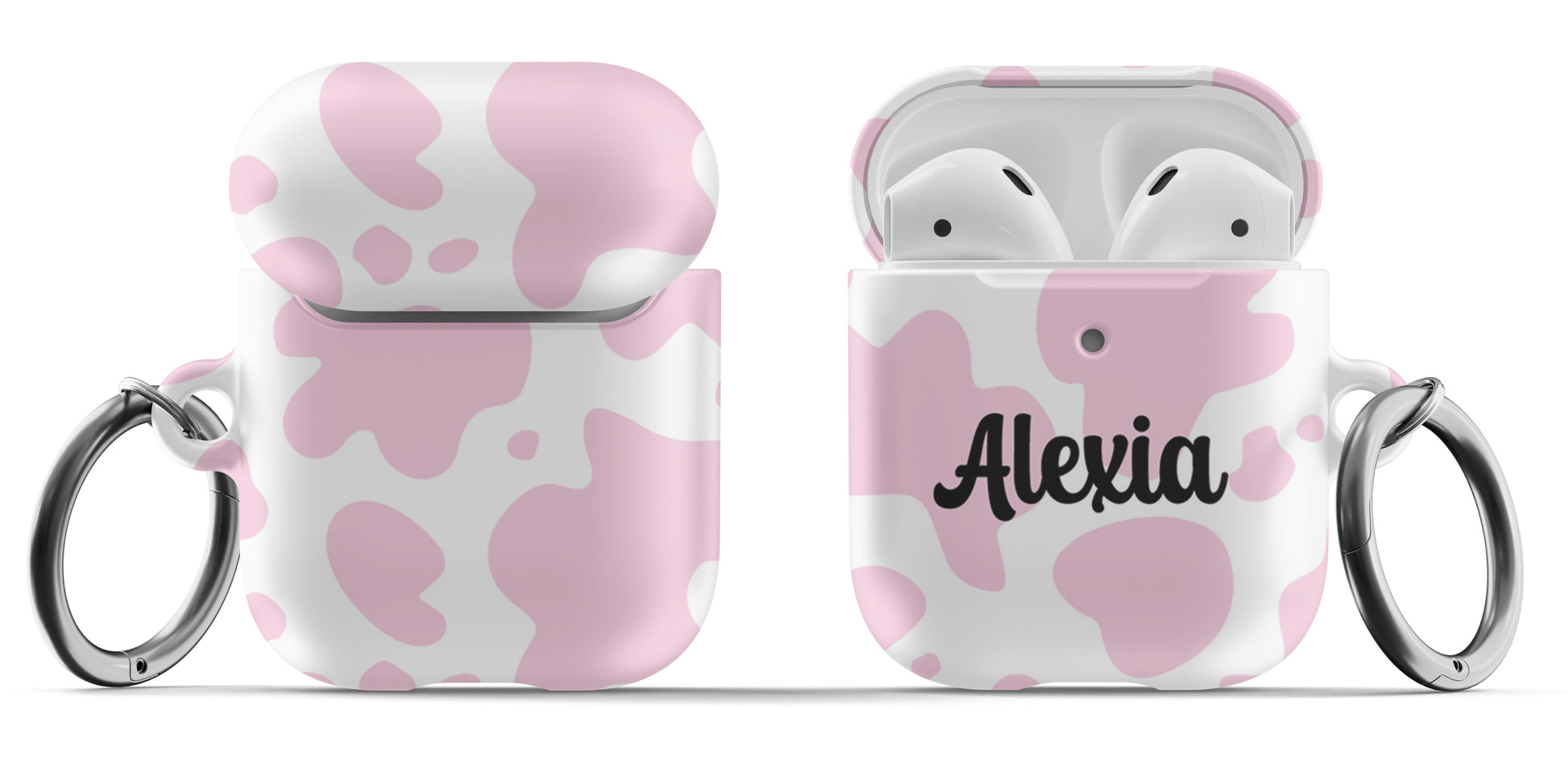 Pink Cow Airpod Case - daziecases