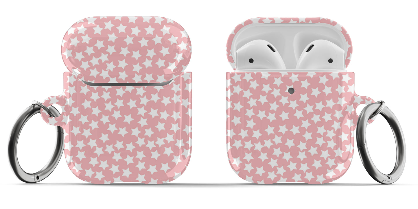 Pink Dainty Stars Airpod Case - daziecases