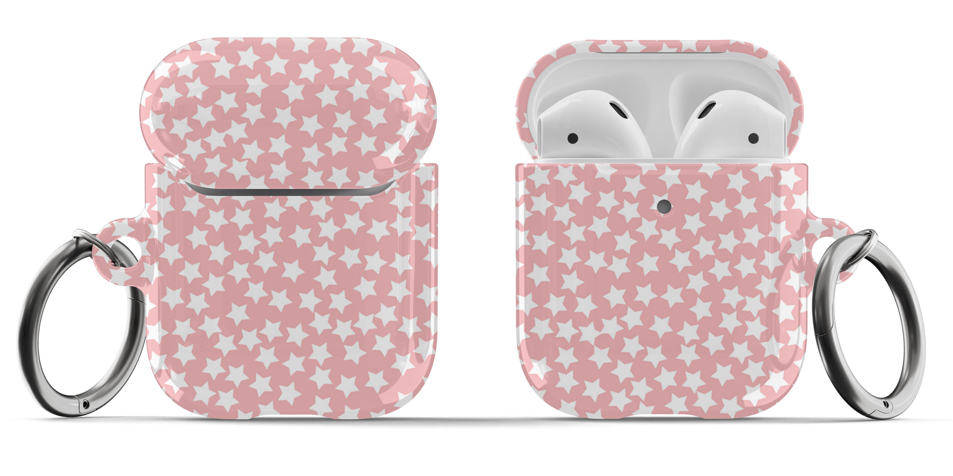 Pink Dainty Stars Airpod Case - daziecases