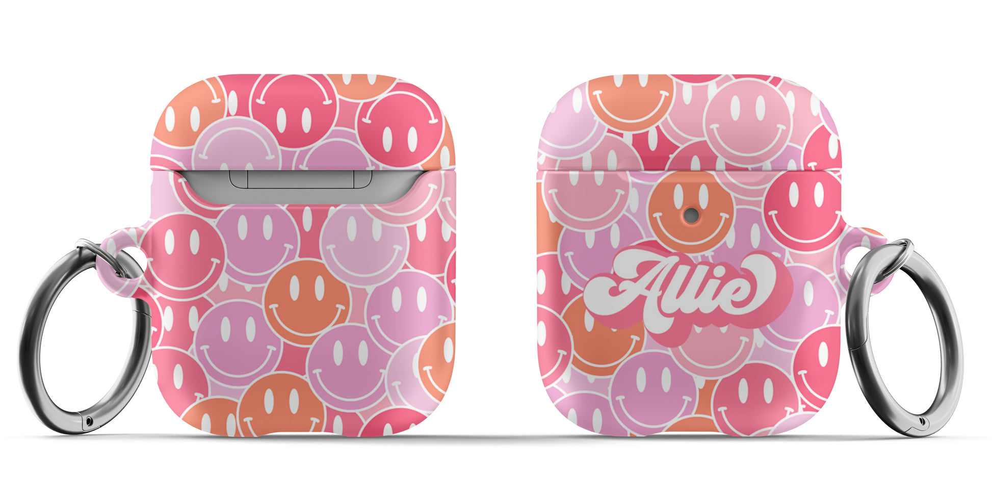 All Smiles Airpod Case - Pink - daziecases