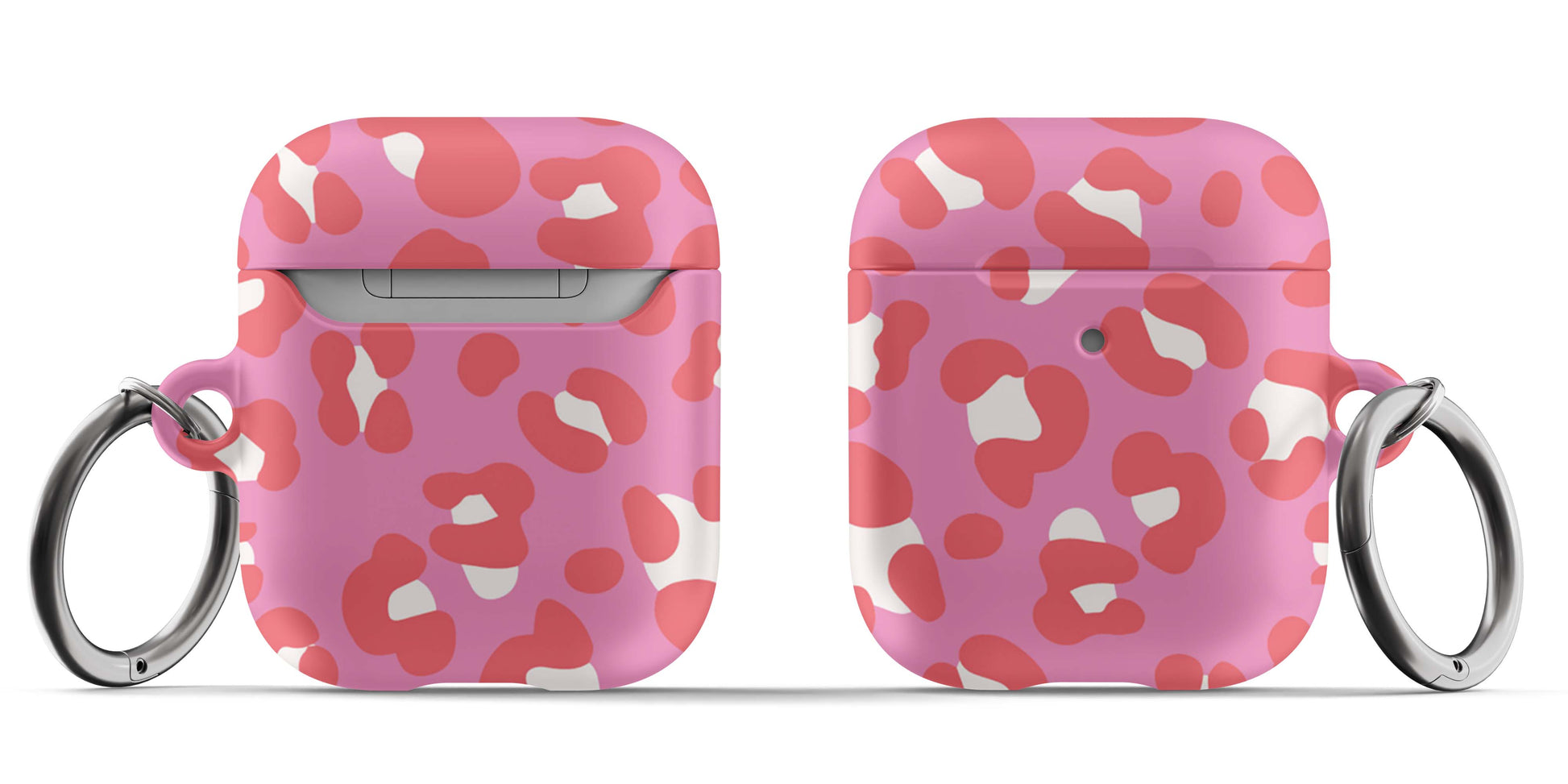 Pink and Red Leopard Airpod Case - daziecases