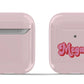 Pink and Red Retro Airpod Case - Personalized - daziecases
