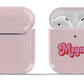 Pink and Red Retro Airpod Case - Personalized - daziecases