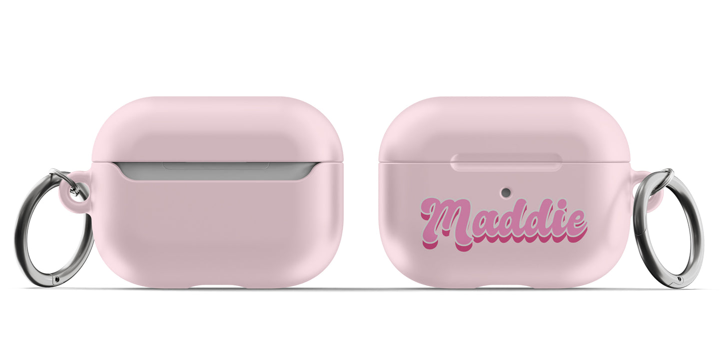 Pink Retro Airpod Case - daziecases