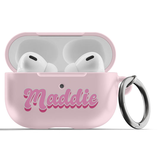 Pink Retro Airpod Case - daziecases