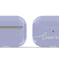 Lavender Airpod Case Personalized