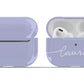 Lavender Airpod Case Personalized