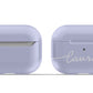 Lavender Airpod Case Personalized