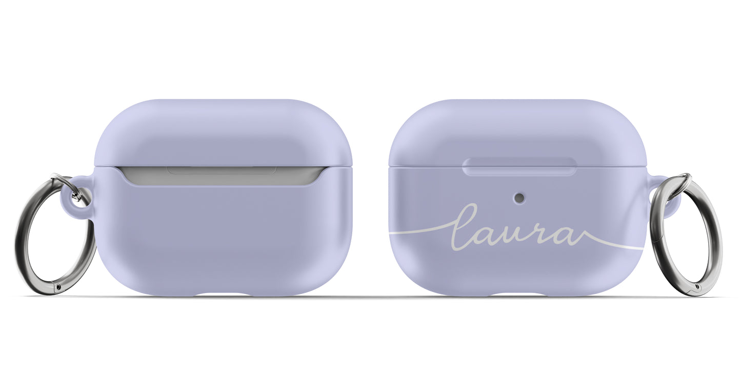 Lavender Airpod Case Personalized