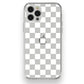 White Checkers Clear - daziecases