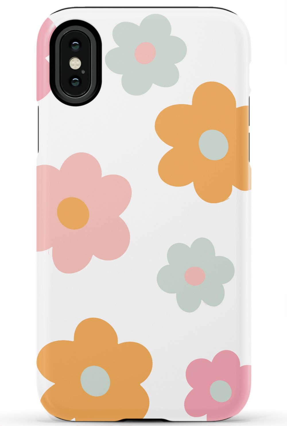 Colorful Retro Flowers