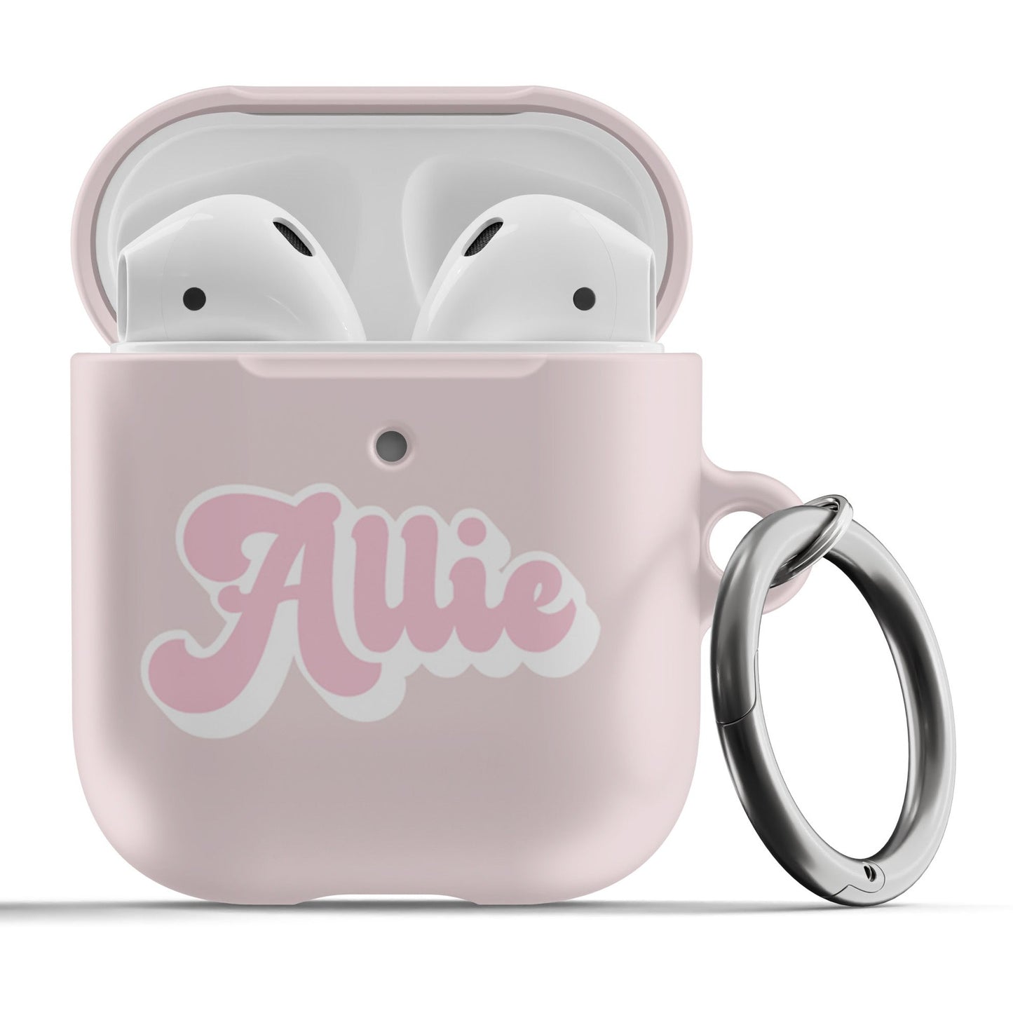 Beige and Pink Retro Airpod Case - daziecases