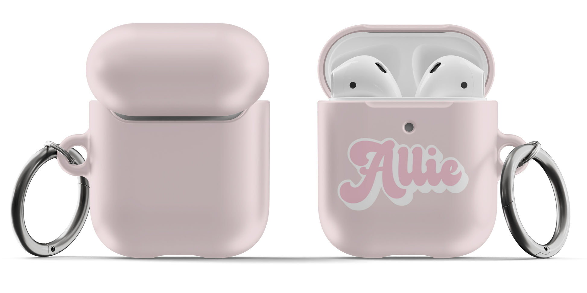 Beige and Pink Retro Airpod Case - daziecases