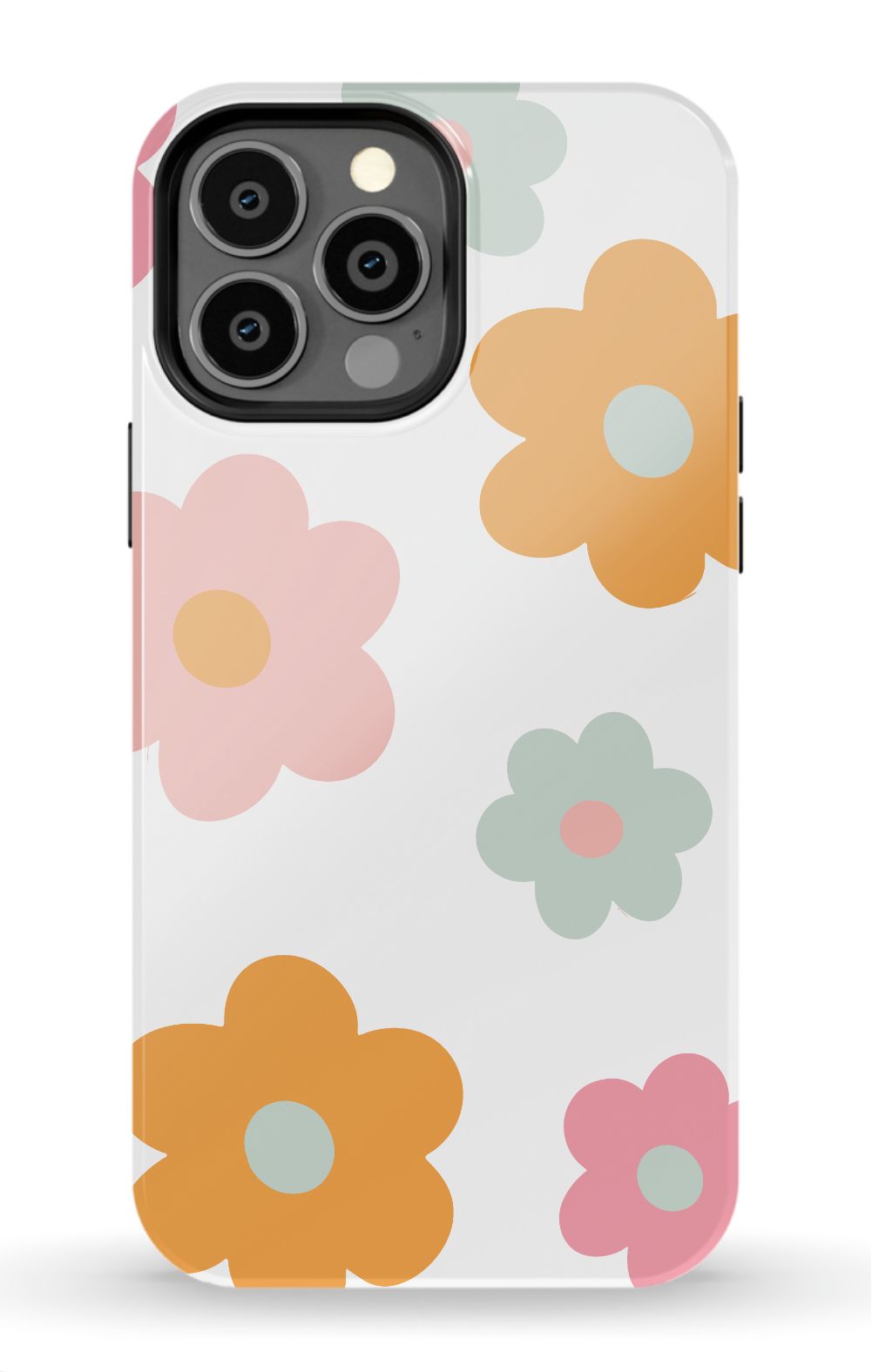 Colorful Retro Flowers