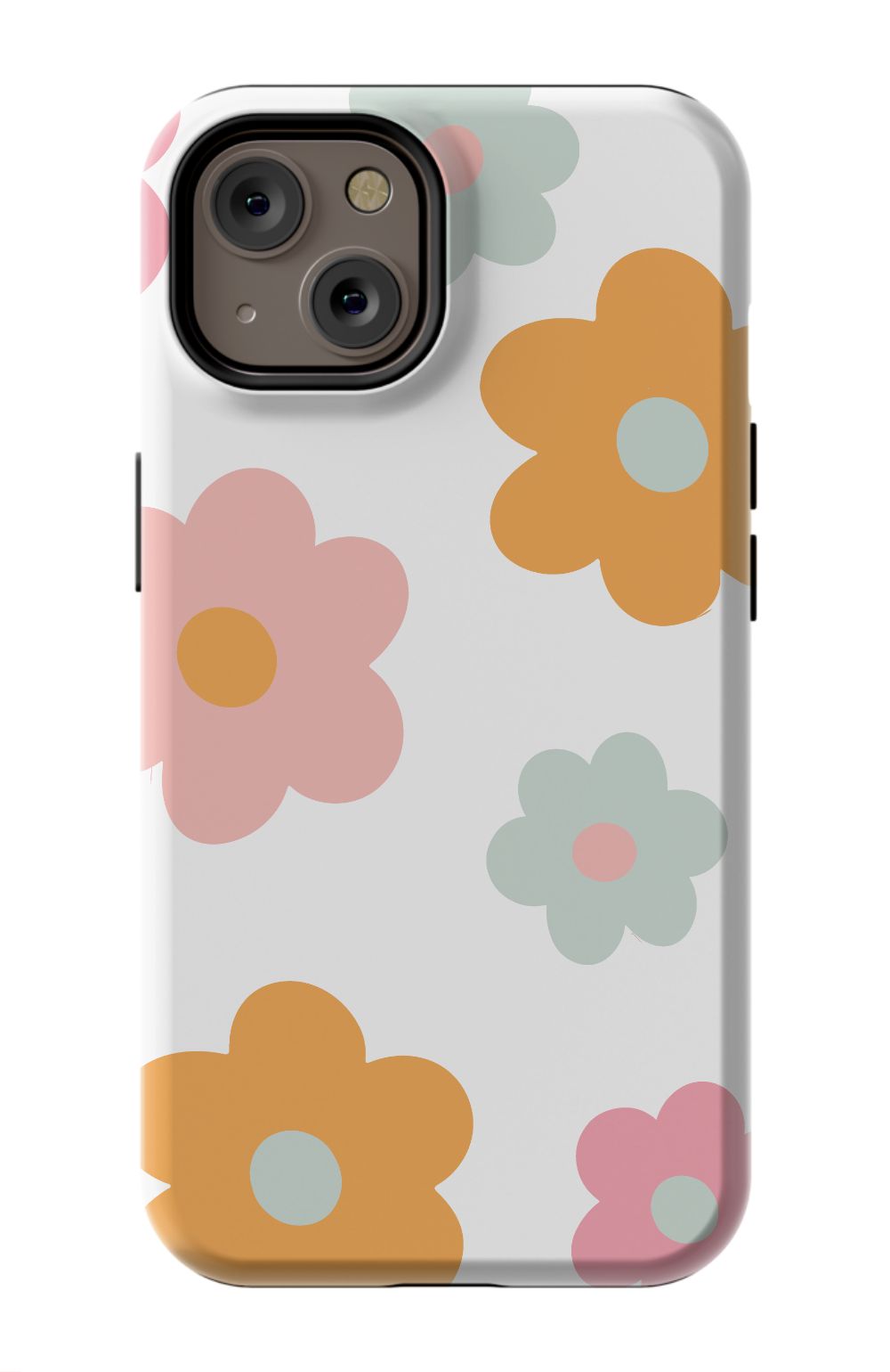 Colorful Retro Flowers