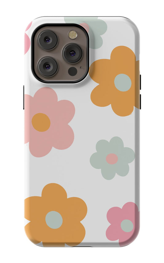 Colorful Retro Flowers