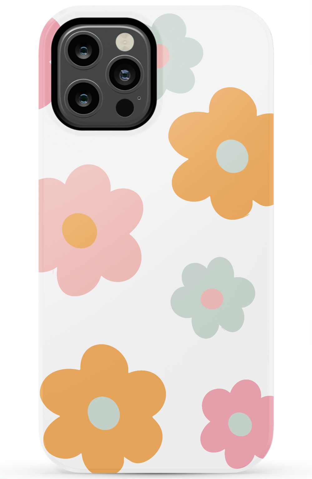 Colorful Retro Flowers